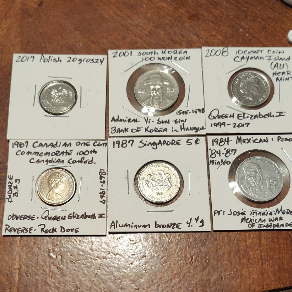 Collection of International Coins